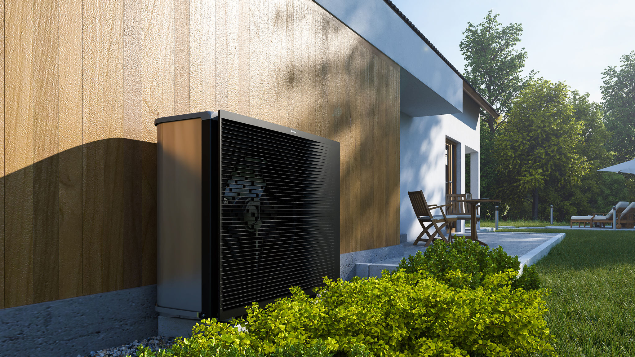 Daikin värmepump installerad av 24 Rör