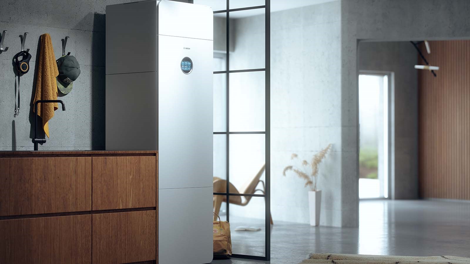 Bosch värmepump installerad av 24 Rör